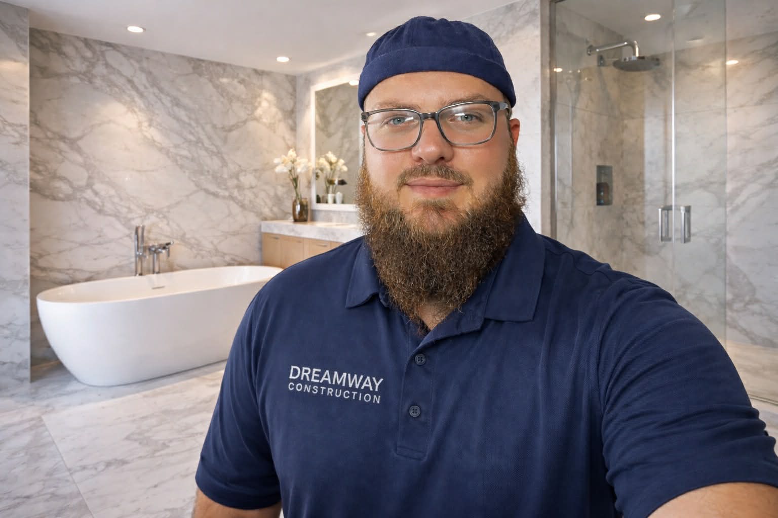 Alban, Licensed Contractor at work